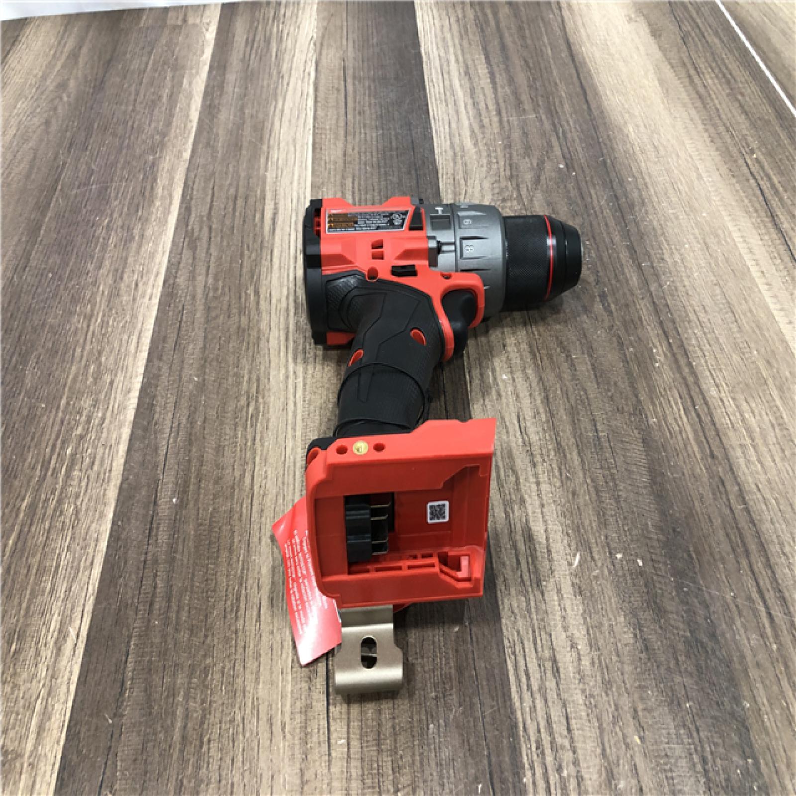 AS-IS Milwaukee FUEL 18V Lithium-Ion Brushless Cordless 1/2 in. Hammer Drill/Driver (Tool-Only)