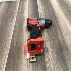 AS-IS Milwaukee FUEL 18V Lithium-Ion Brushless Cordless 1/2 in. Hammer Drill/Driver (Tool-Only)