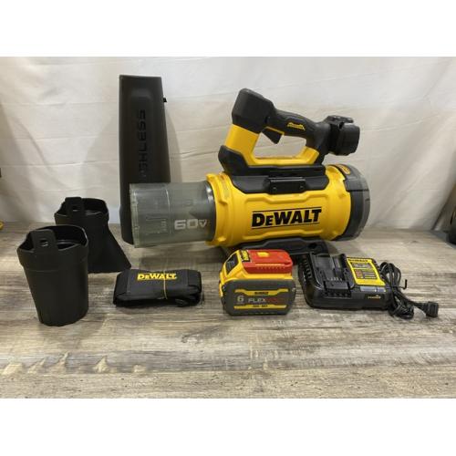 AS-IS DEWALT FLEXVOLT 60V MAX 160 MPH 760 CFM Brushless Cordless Axial Blower Kit