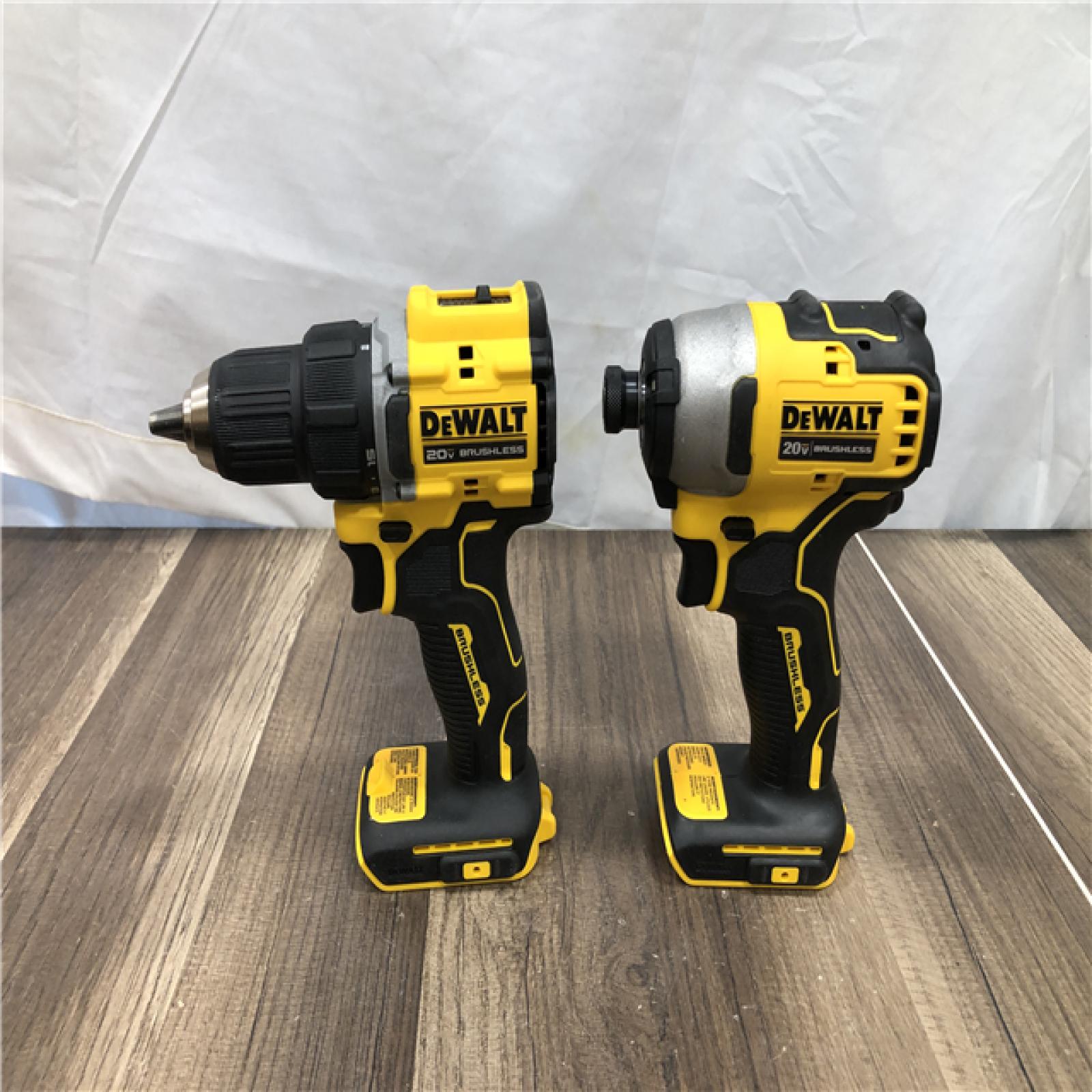 AS-IS DEWALT ATOMIC 20-Volt MAX Lithium-Ion Cordless Combo Kit
