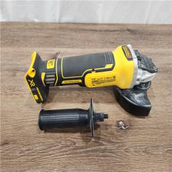 AS-IS DEWALT 20V MAX XR Brushless Cordless 4-1/2 in. Slide Switch Small Angle Grinder (Tool-Only)