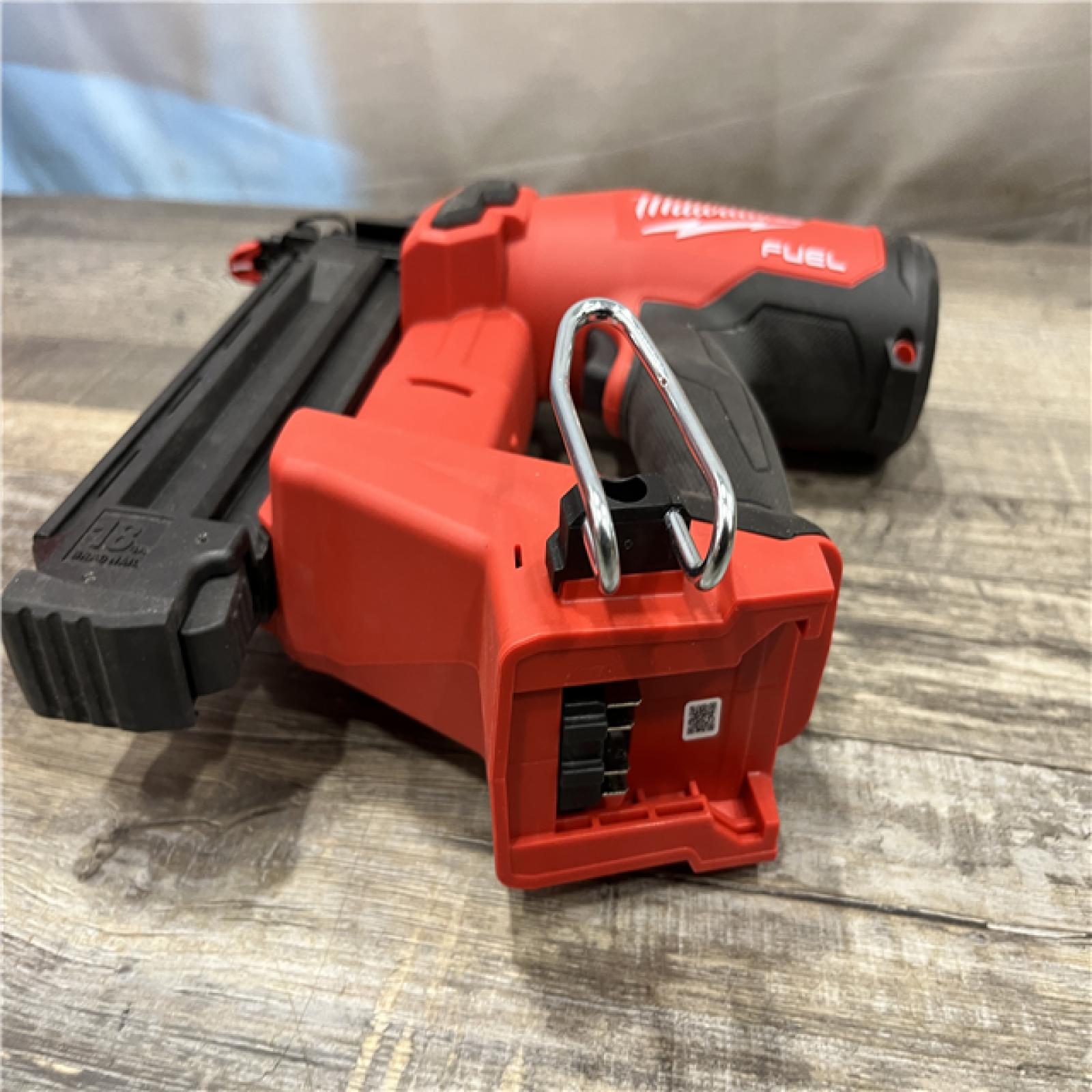 AS-IS Milwaukee FUEL 18-Volt Lithium-Ion Brushless Cordless Gen II 18-Gauge Brad Nailer (Tool-Only)