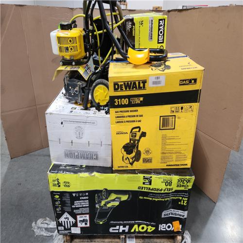 CALIFORNIA AS-IS OUTDOOR POWER EQUIPMENT