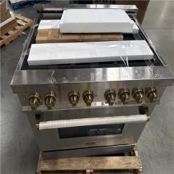 CALIFORNIA AS-IS ZLINE PROFFESIONAL RANGE RA36