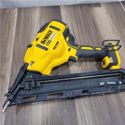 AS-IS DeWalt 20V MAX XR 15 Ga. Cordless 34 Deg Nailer Kit (Battery & Charger) 20 V