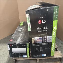 CALIFORNIA AS IS LG MINI SPLIT 18000 BTU