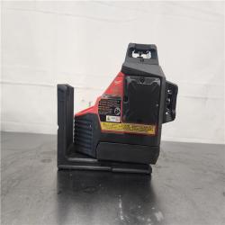 AS-IS- Milwaukee- M12 Green Beam Laser 360° 3-Plane Kit
