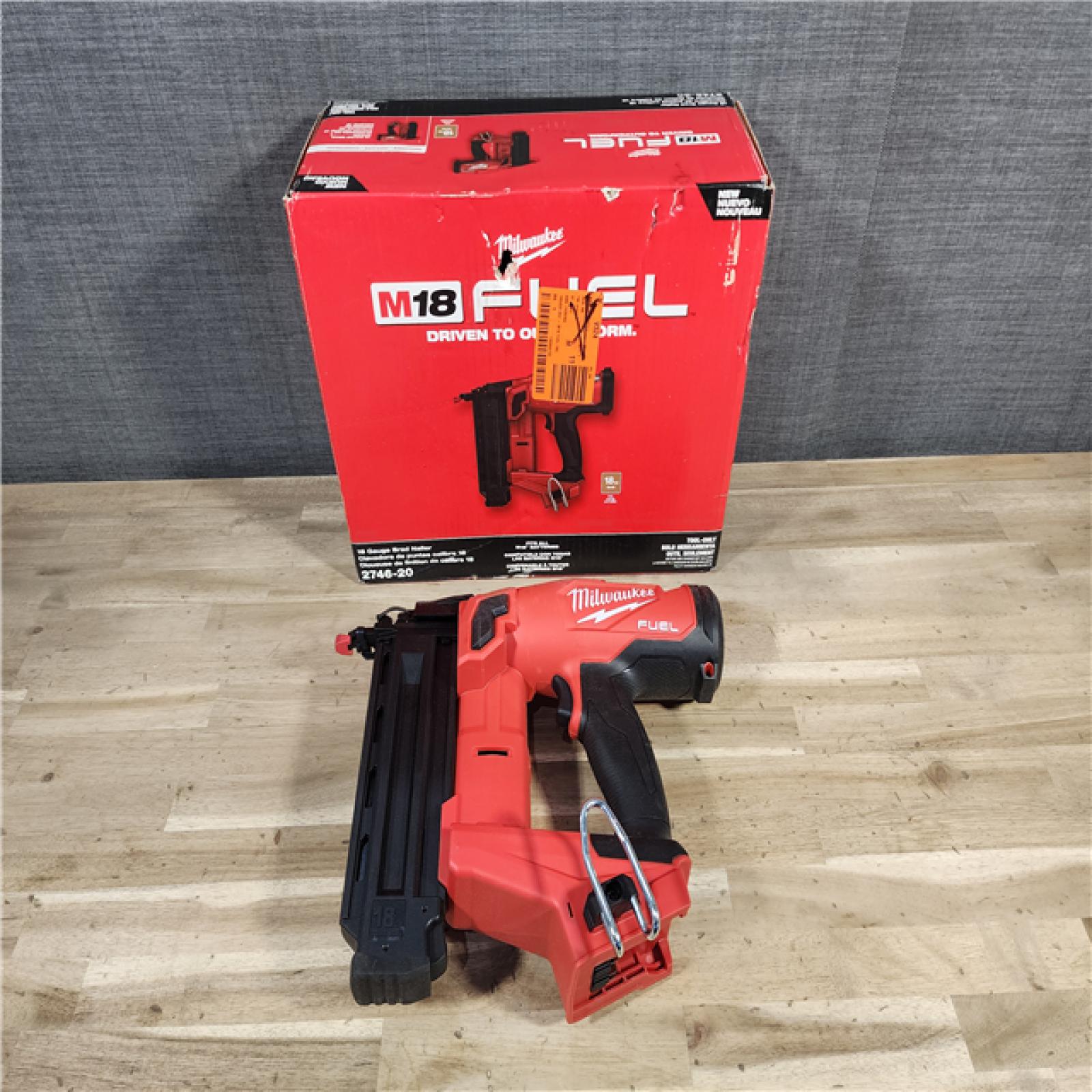 HOUSTON LOCATION - AS-IS Milwaukee M18 Fuel 18V Brushless 18-Gauge Brad Nailer 2746-20 (Bare Tool)