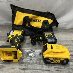 AS-IS DEWALT ATOMIC 20V MAX Lithium-Ion Cordless 1/4 in. Brushless Impact Driver Kit
