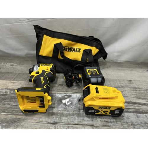 AS-IS DEWALT ATOMIC 20V MAX Lithium-Ion Cordless 1/4 in. Brushless Impact Driver Kit