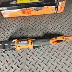 Houston Location - AS-IS RIDGID 18V SubCompact Brushless 3/8 in. Right Angle Impact Wrench (Tool Only) - Appears IN GOOD Condition