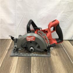 AS-IS Milwaukee FUEL 18V Lithium-Ion Cordless 7-1/4 in. Rear Handle Circular Saw (Tool-Only)