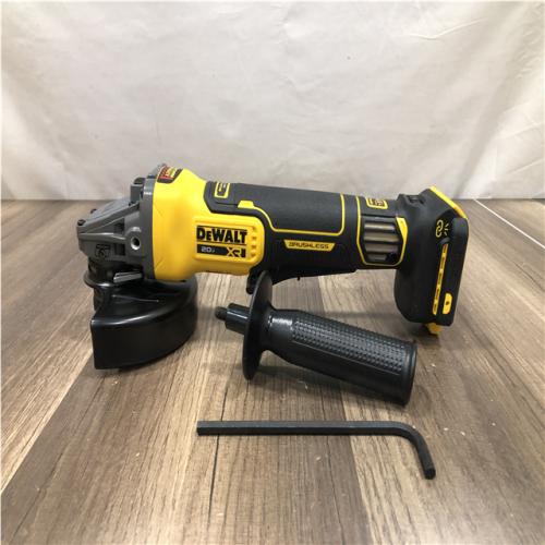 AS-IS DEWALT 20V XR Cordless 4-1/2. in. to 5 in. Variable Speed Angle Grinder (Tool Only)