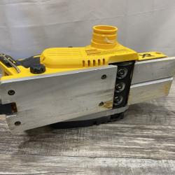AS-IS DEWALT 20V MAX XR Cordless Brushless 3-1/4 in. Planer (Tool Only)