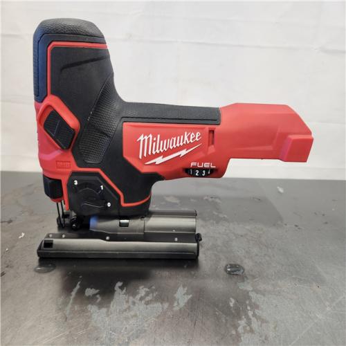 AS-IS- Milwaukee M18 FUEL 18 Volt Lithium-Ion Brushless Barrel Grip Cordless Jig Saw (Bare Tool)