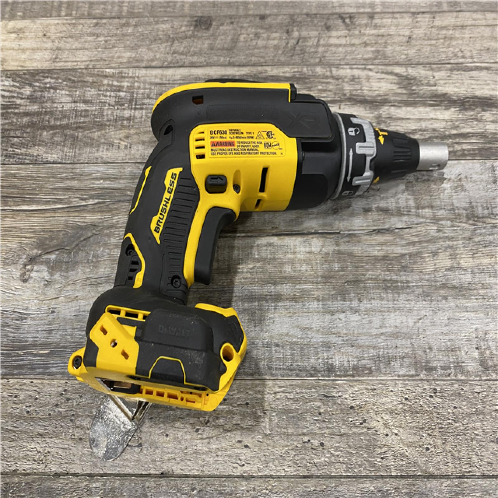 AS-IS DEWALT XR 20V MAX Lithium-Ion Cordless Brushless Screw Gun (Tool Only)