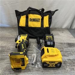 AS-IS DEWALT ATOMIC 20V MAX Lithium-Ion Cordless 1/4 in. Brushless Impact Driver Kit