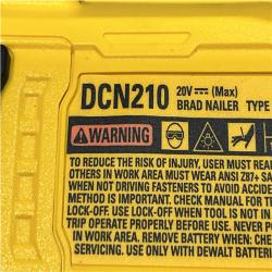 AS-IS DEWALT 20V MAX XR 18 Gauge Cordless Brad Nailer (Tool Only)