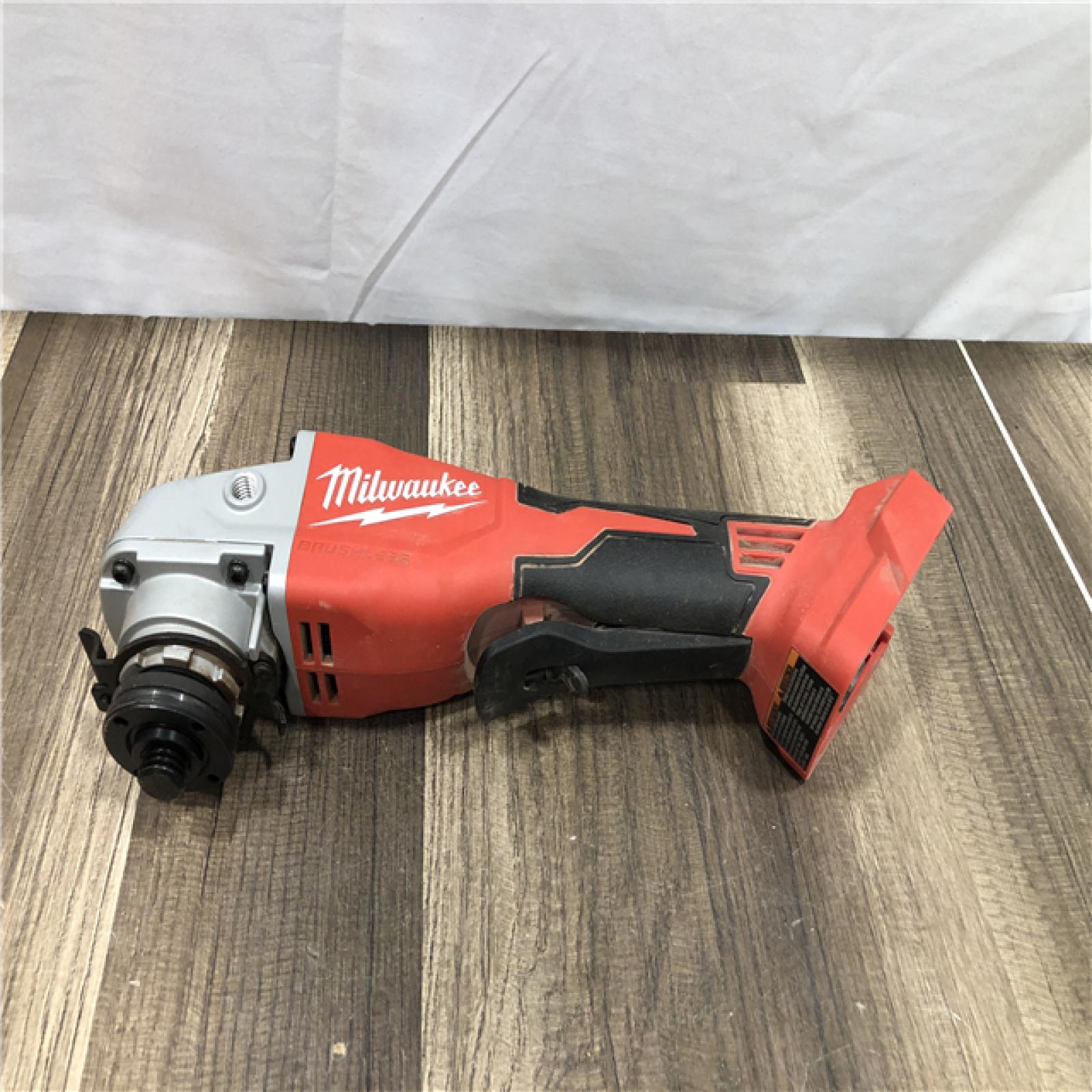 AS-IS Milwaukee 18V Lithium-Ion Brushless Cordless 4-1/2 in./5 in. Grinder w/Paddle Switch (Tool-Only)