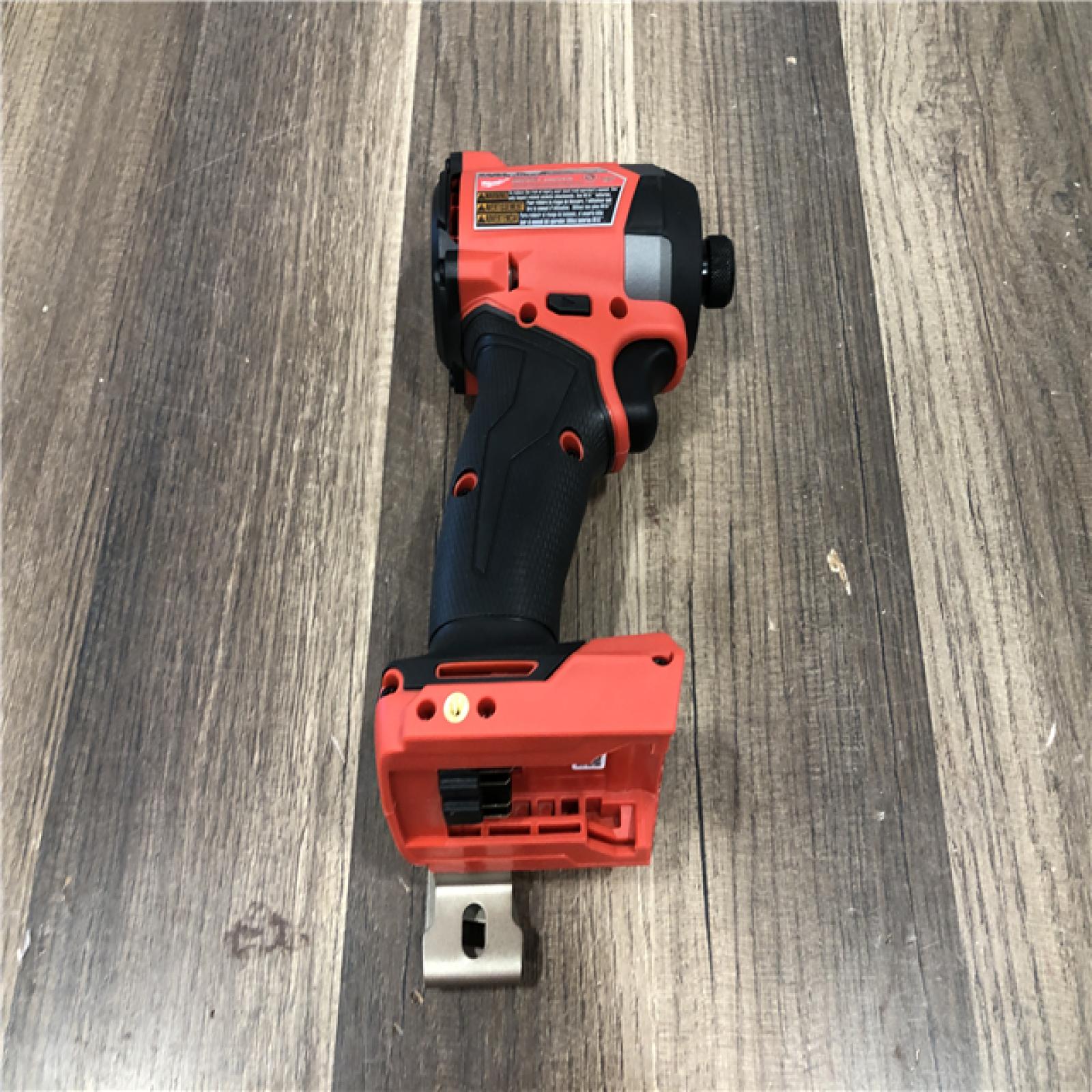 AS-IS Milwaukee FUEL 18V Lithium-Ion Brushless Cordless 1/4 in. Hex Impact Driver (Tool-Only)