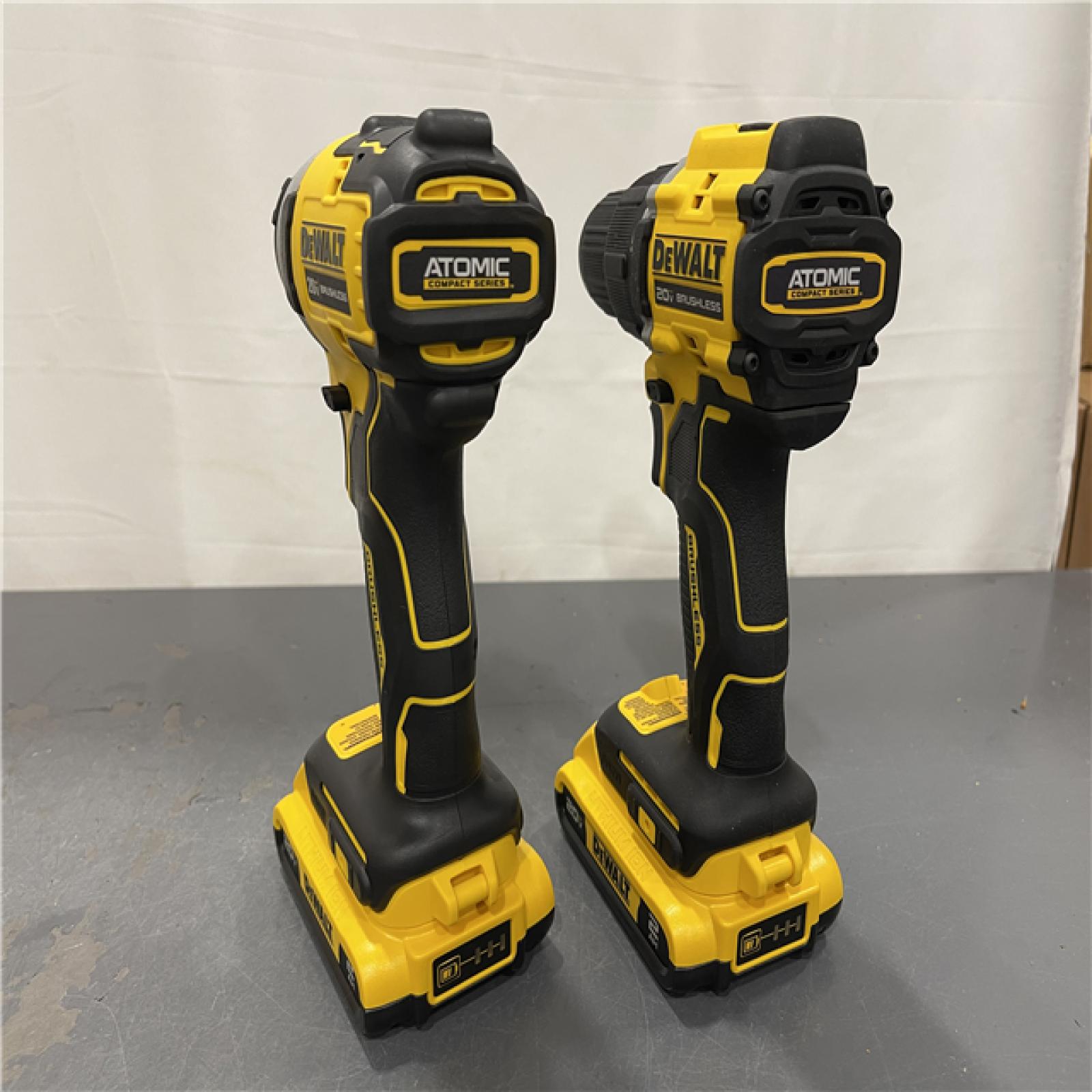 AS-IS - Dewalt ATOMIC 20-Volt MAX Lithium-Ion Cordless Combo Kit
