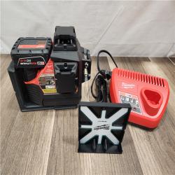 AS-IS- Milwaukee -M12 Green Beam Laser 360° 3-Plane Kit