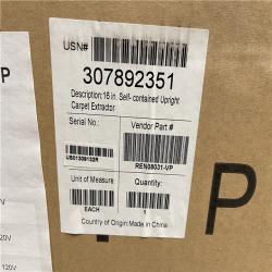 DALLAS LOCATION- Renown 16 in. Self Contained Upright Carpet Extractor