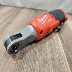 AS-IS- Milwaukee M12 FUEL Brushless Lithium-Ion 1/4 in. Cordless High Speed Ratchet (Tool Only)