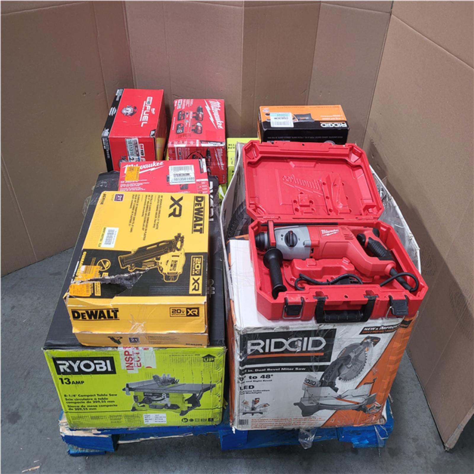 CALIFORNIA AS-IS TOOL PALLET