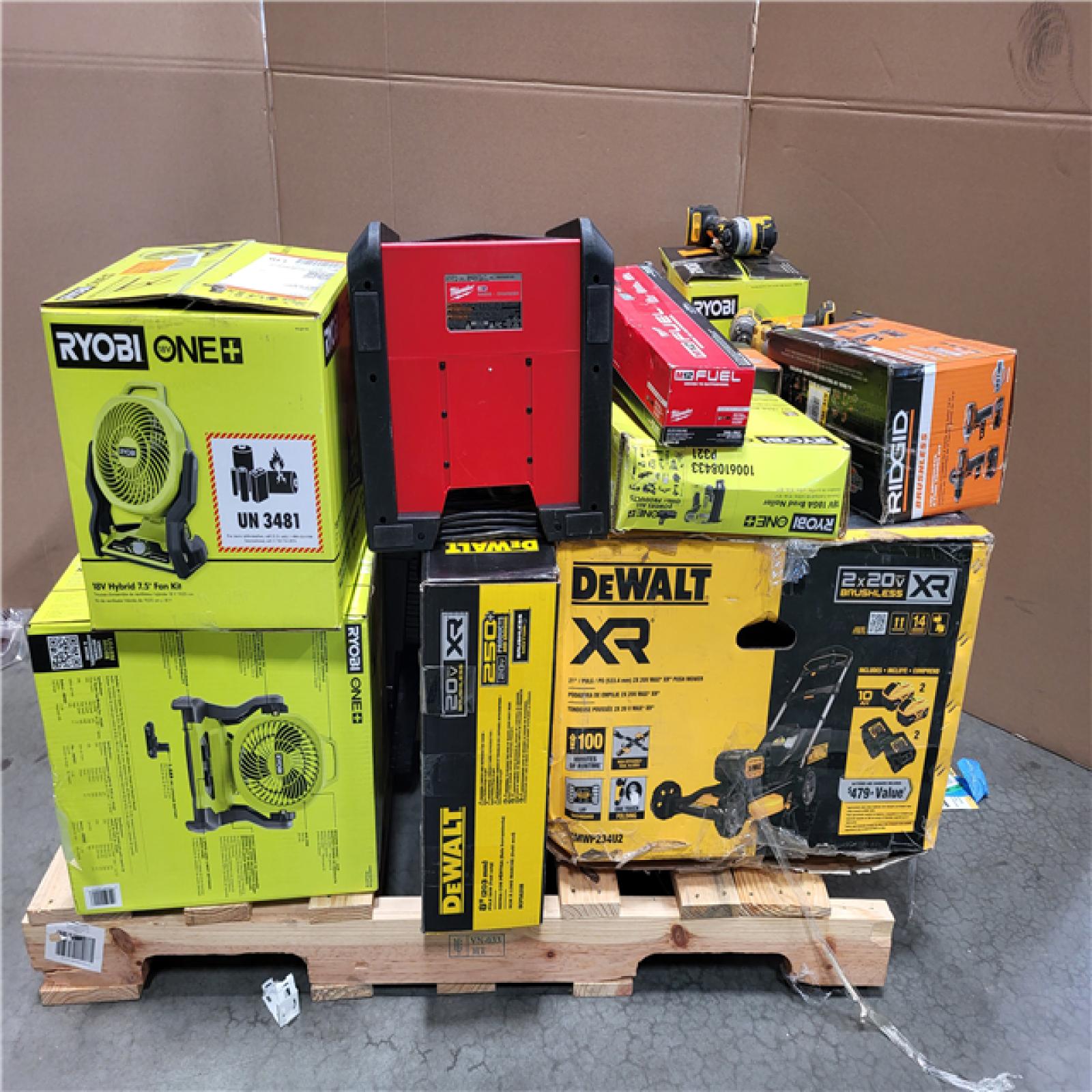 CALIFORNIA AS-IS TOOL PALLET