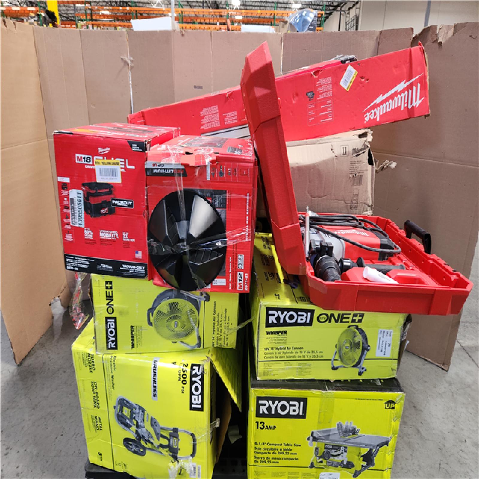 CALIFORNIA AS-IS TOOL PALLET
