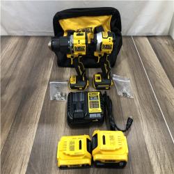 AS-IS DEWALT ATOMIC 20V MAX Lithium-Ion Cordless 2-Tool Combo Kit