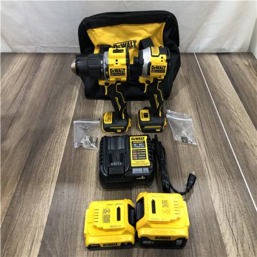 AS-IS DEWALT ATOMIC 20V MAX Lithium-Ion Cordless 2-Tool Combo Kit