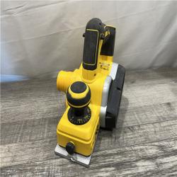 AS-IS DEWALT 20V MAX XR Cordless Brushless 3-1/4 in. Planer (Tool Only)