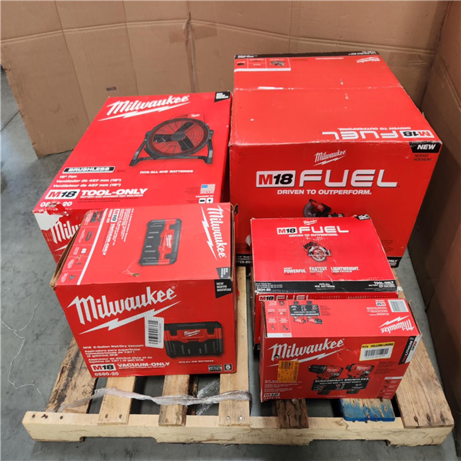 CALIFORNIA AS-IS TOOL PALLET