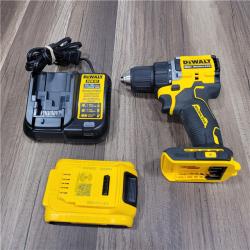 AS-IS DEWALT ATOMIC COMPACT SERIES 20V MAX* Brushless Cordless 1/2 Drill/Driver Kit
