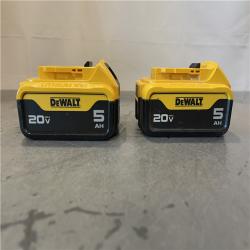 AS-IS - DEWALT 20V MAX XR Premium Lithium-Ion 5.0Ah Battery Pack (2 Pack)