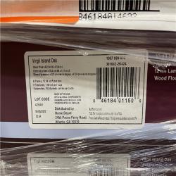 DALLAS LOCATION- Home Decorators Collection Virgil Island Oak 12 mm T x 8 in. W Waterproof Laminate Wood Flooring PALLET (28 CASES)