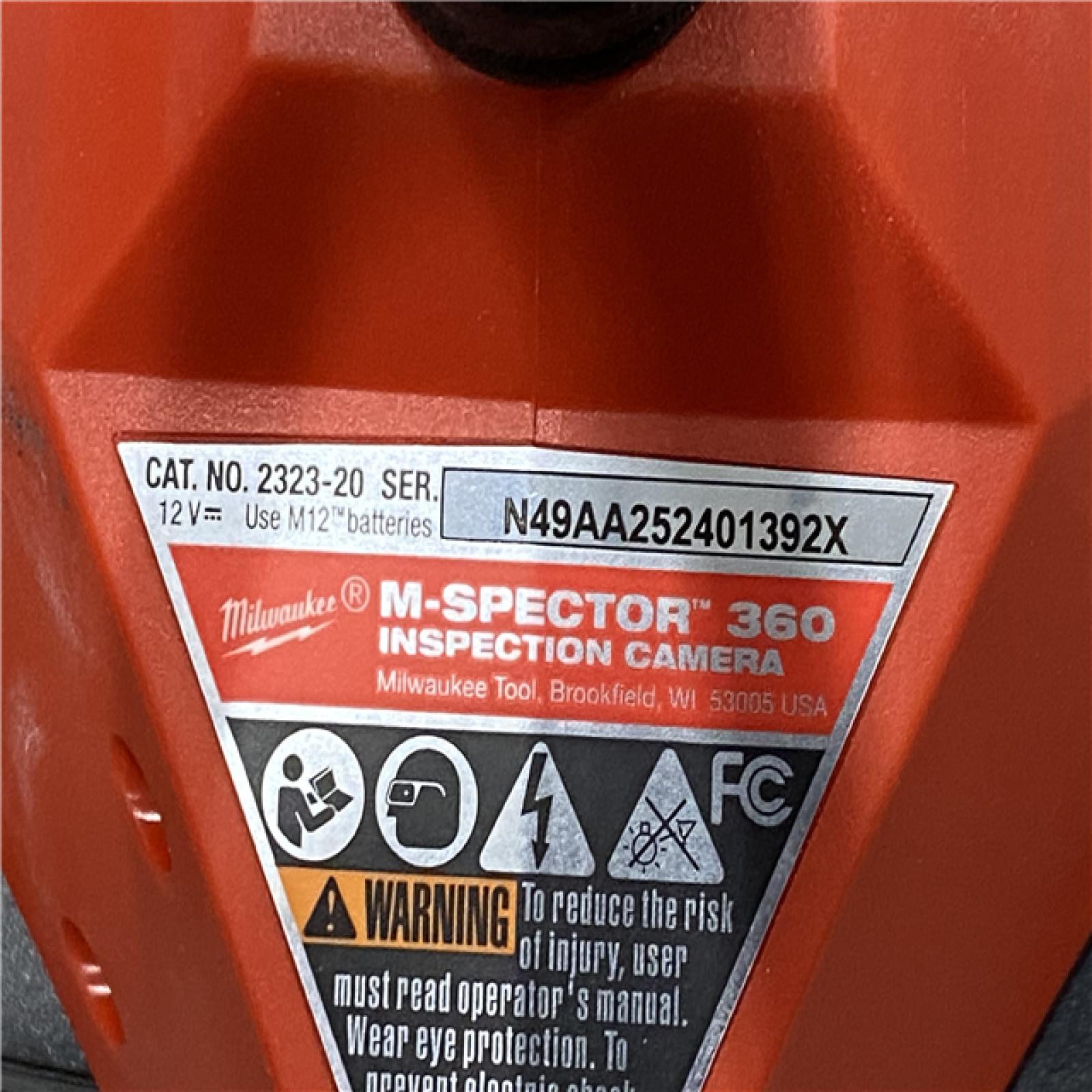 AS-IS Milwaukee 12V Lithium-Ion Cordless M-SPECTOR 360-Degree 4 ft. Inspection Camera Kit