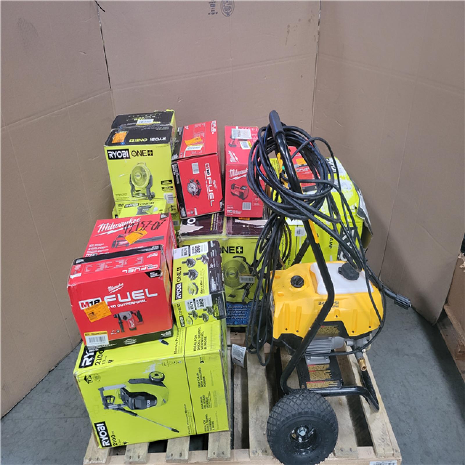 CALIFORNIA AS-IS TOOL PALLET