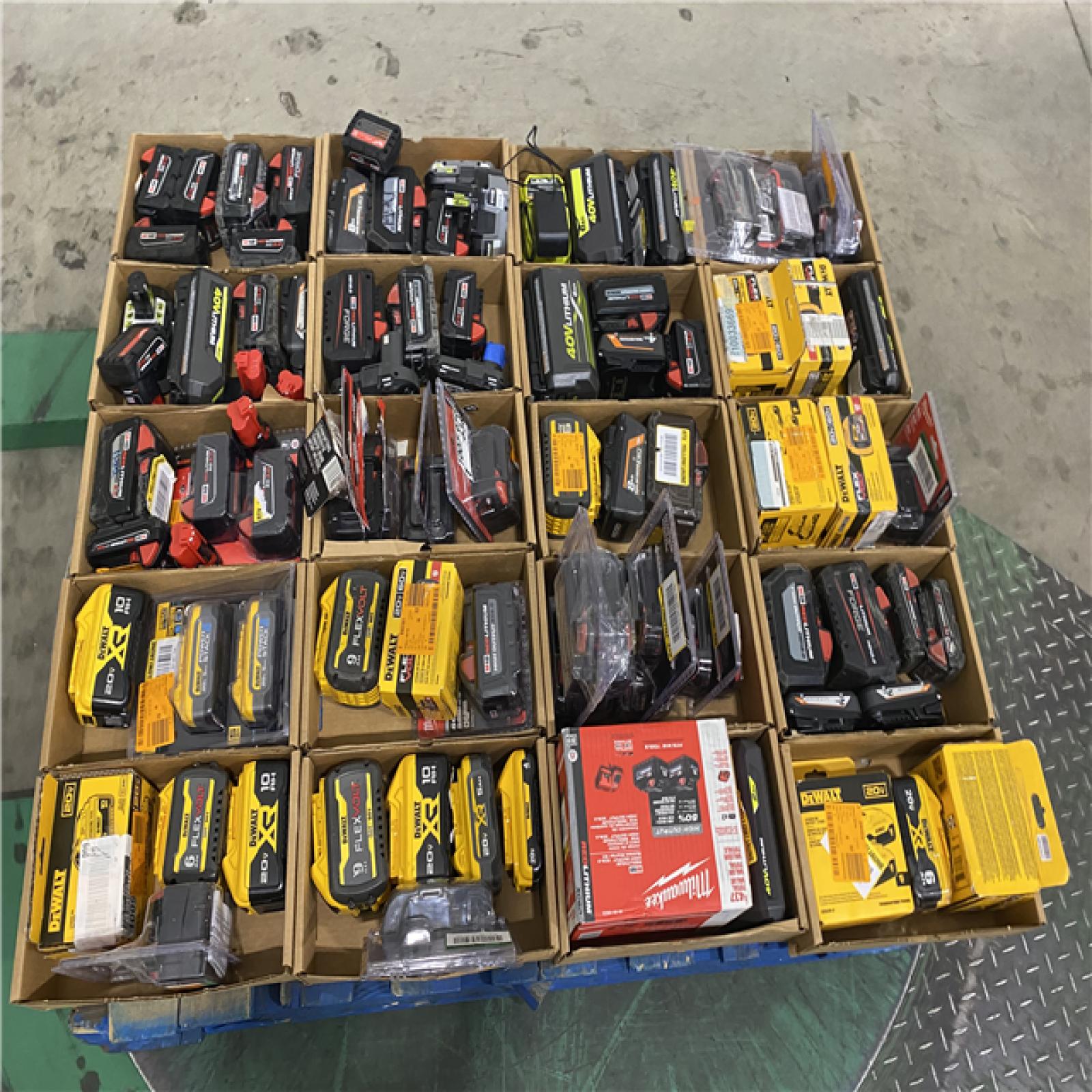 DALLAS LOCATION- AS-IS BATTERY PALLET