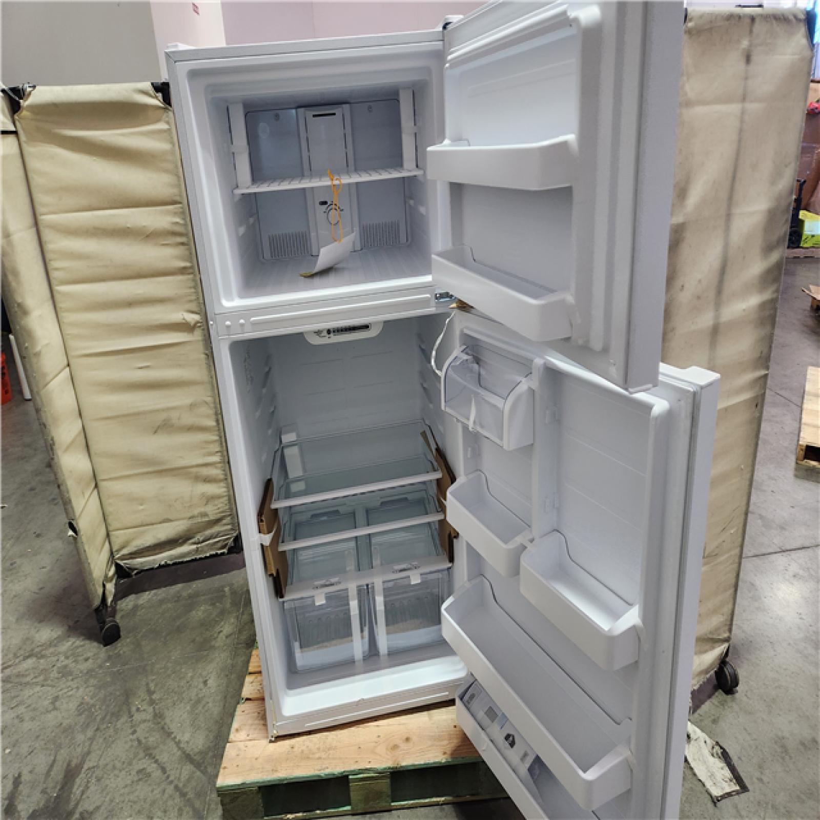 California AS-IS Vissani 18 Cu. Ft. Top Freezer Refrigerator