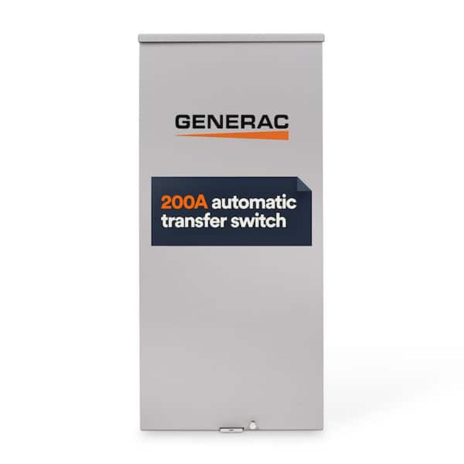 Phoenix AS-IS Generac 200A Open Transition Service Rated Transfer Switch