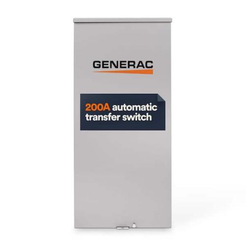 Phoenix AS-IS Generac 200A Open Transition Service Rated Transfer Switch