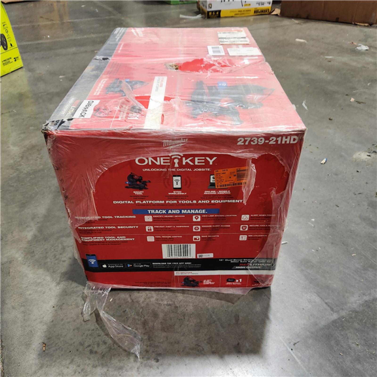 NEW- Milwaukee M18 Fuel 12 in. Cordless Brushless Dual-Bevel Compound Miter Saw Kit (Battery & Charger)