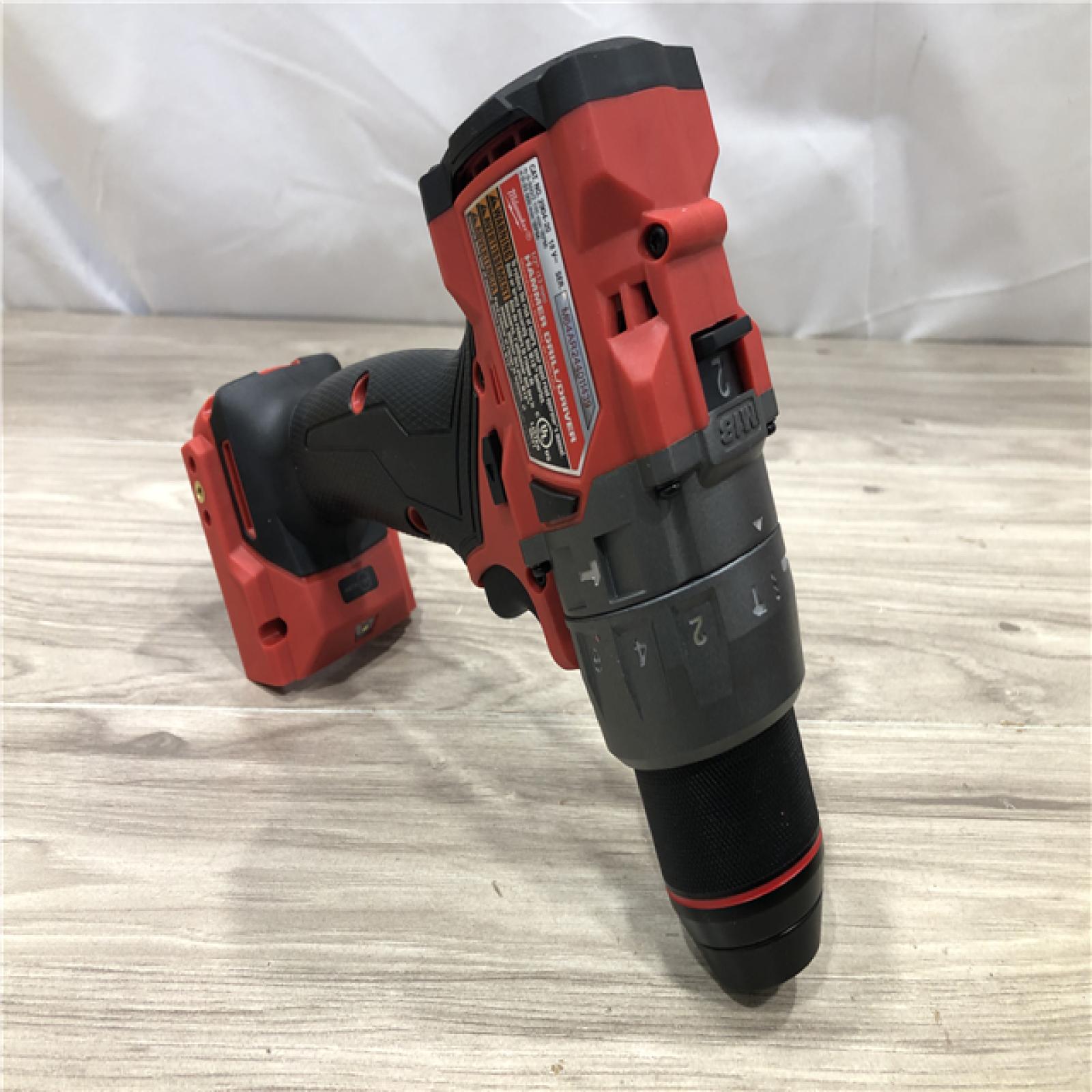 AS-IS Milwaukee FUEL 18V Lithium-Ion Cordless Hammer Drill and Impact Driver Combo Kit