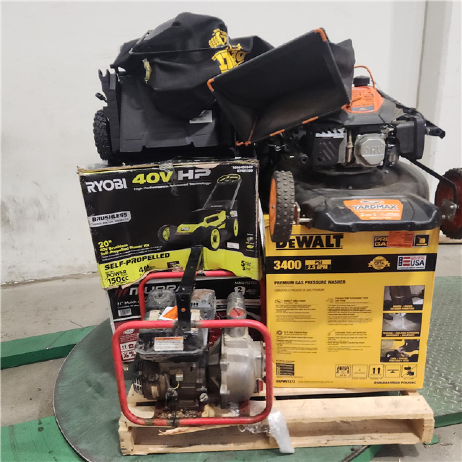 Dallas Location - As-Is Outdoor Power Equipment
