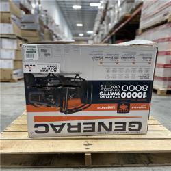 DALLAS LOCATION- GENERAC 10000 / 8000-Watt Electric Switch/Gasoline Portable Generator
