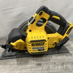 AS-IS DEWALT FLEXVOLT 60V MAX Cordless Brushless 7-1/4 in. Circular Saw with Brake (Tool Only)