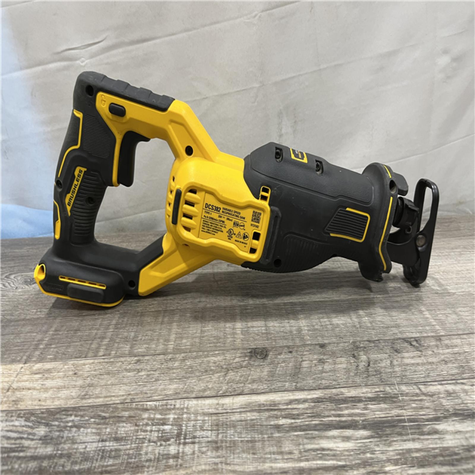 AS-IS DEWALT 20V MAX Cordless Brushless Reciprocating Saw (Tool Only)